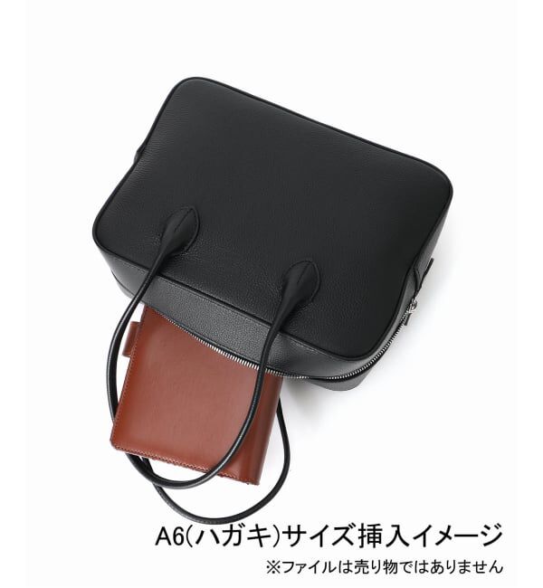 VERMEIL par iena「《予約》MAISON CANAU メゾン カナウ 別注ボックスボストン M 26FW1」|ボストンバッグ|