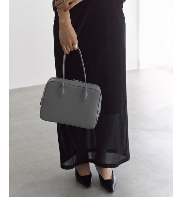VERMEIL par iena「《予約》MAISON CANAU メゾン カナウ 別注ボックスボストン M 26FW1」|ボストンバッグ|