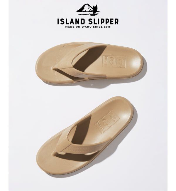 JOURNAL STANDARD「ISLAND SLIPPER / アイランドスリッパ 202 EVA エヴァ」|サンダル|ベージュ