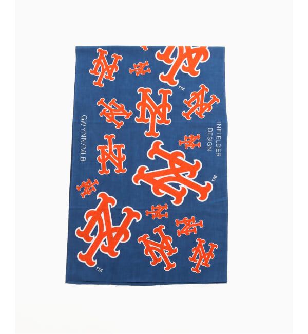 THE STAND FOOL SO GOOD（S）「INFIELDER DESIGN MLB LOGO STALL」|ストール|ブルー A