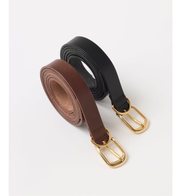 JOURNAL STANDARD「《予約》【FOLL / フォル】buttelo leather basic belt」|ベルト|