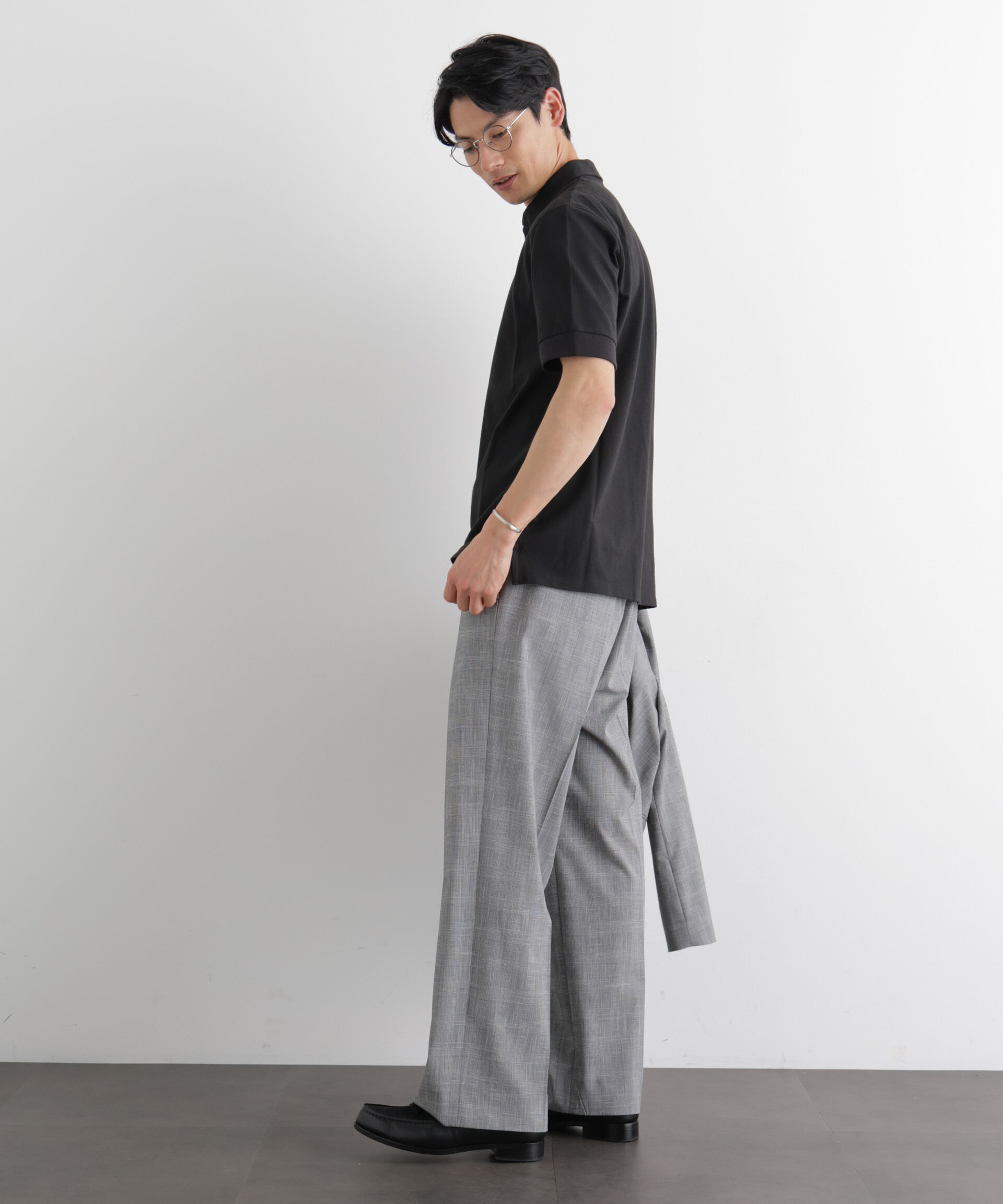 nano･universe「Anti Soaked(R) 汗染み防止 比翼ポロシャツ」|Tシャツ・カットソー|