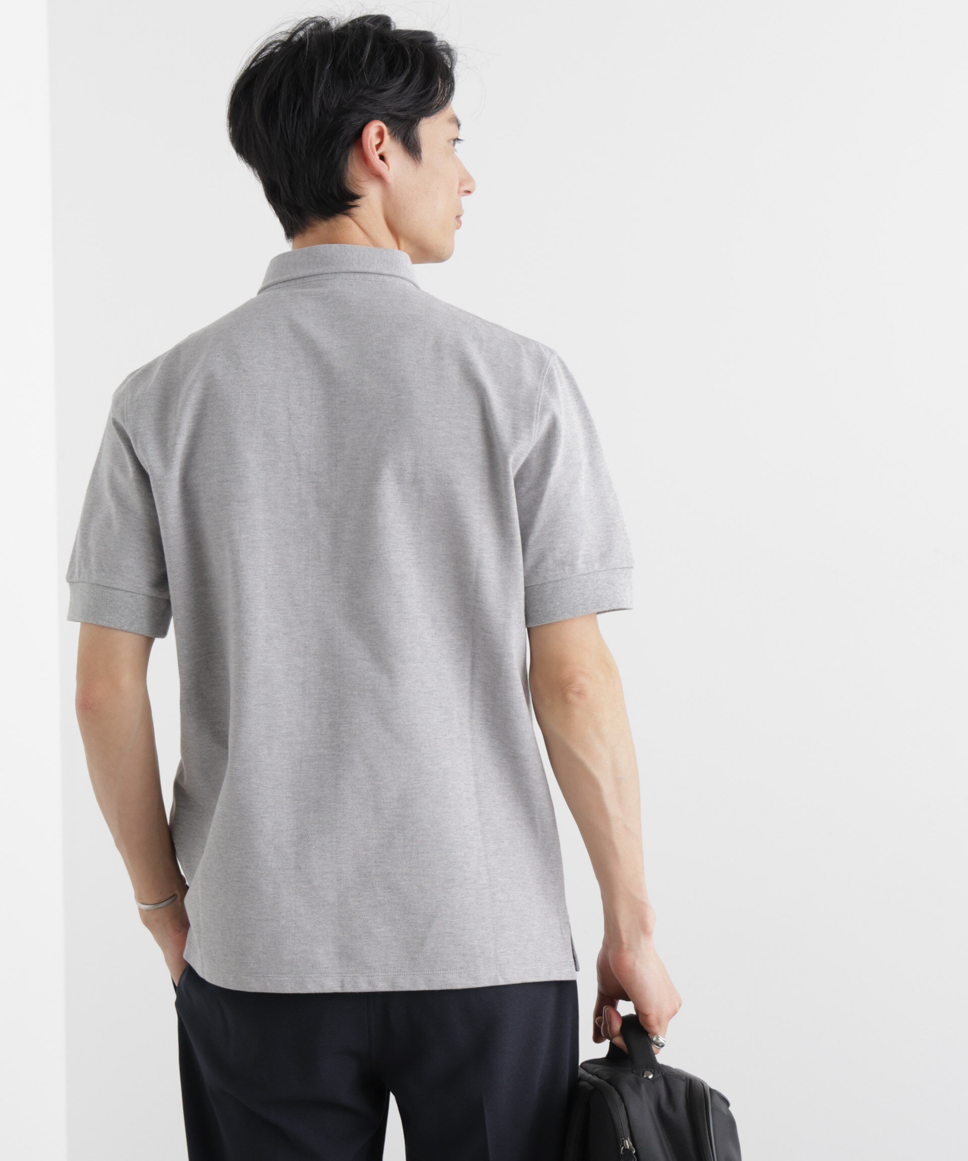 nano･universe「Anti Soaked(R) 汗染み防止 比翼ポロシャツ」|Tシャツ・カットソー|