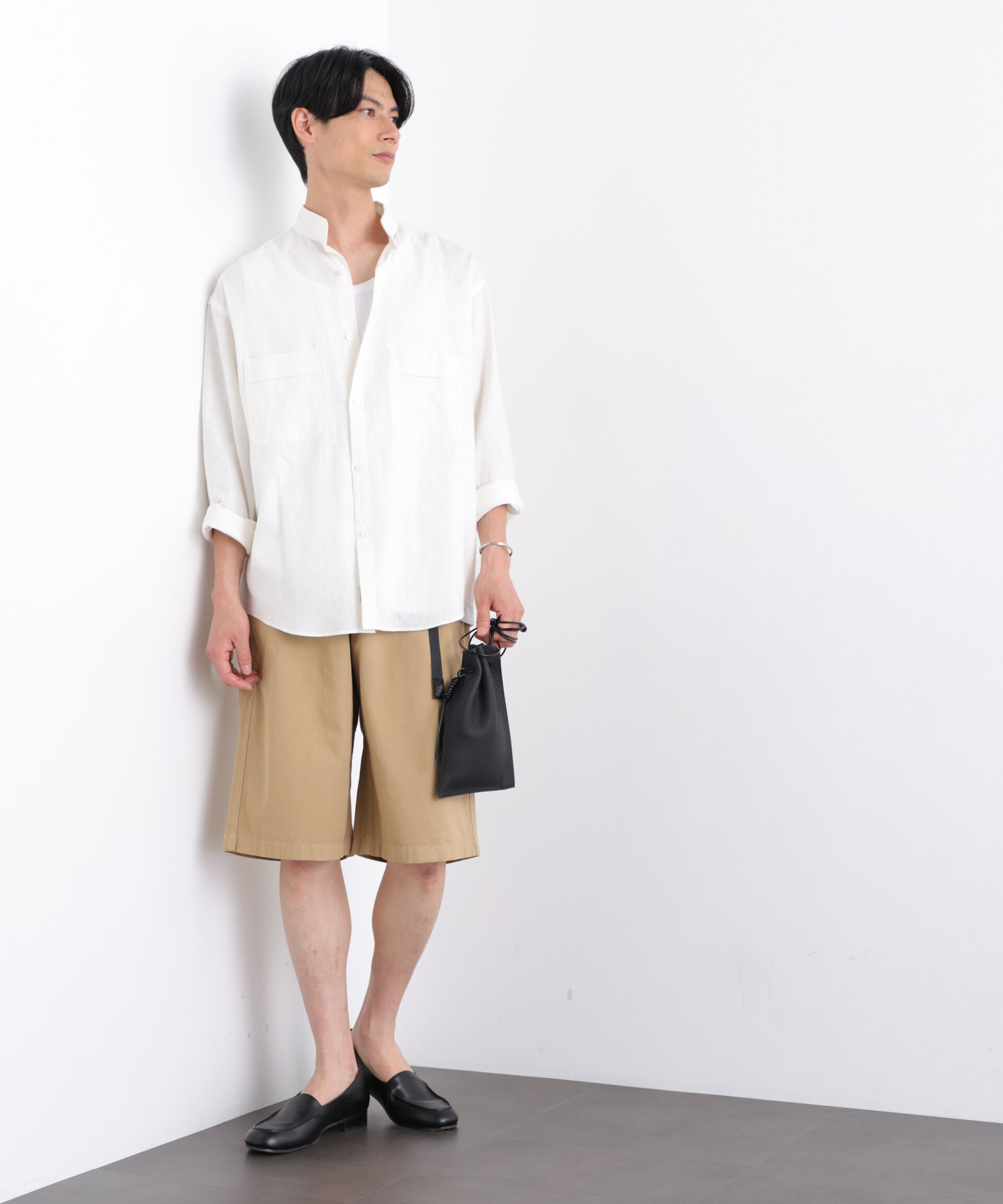 nano･universe「Gramicci/別注 Archive Big Shorts」|チノ|