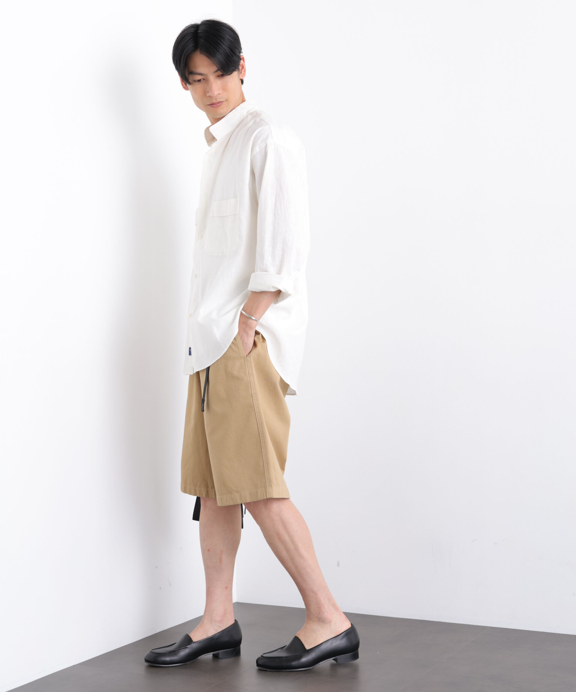 nano･universe「Gramicci/別注 Archive Big Shorts」|チノ|