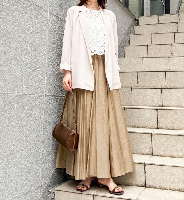 NOLLEY'S sophi「ウォッシャブルクロッシェレースアメスリタンクトップ」|シャツ・ブラウス|