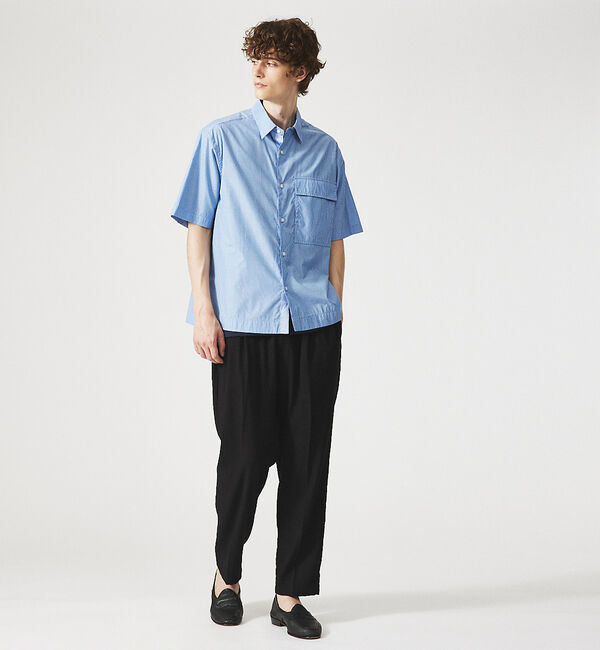 ABAHOUSE「【セットアップ対応】クレープ ストレッチ イージースラックス / ワイドパンツ」|その他|