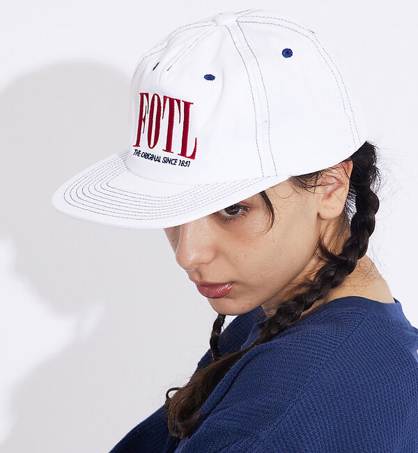 Rouge vif「【FRUIT OF THE LOOM】EX ACCENT STITCH CAP」|その他|ホワイト