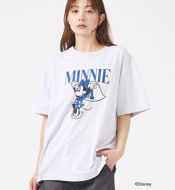Rouge vif「【GOOD ROCK SPEED/グッドロックスピード】ミニー/マントTシャツ/」|Tシャツ・カットソー|グレー