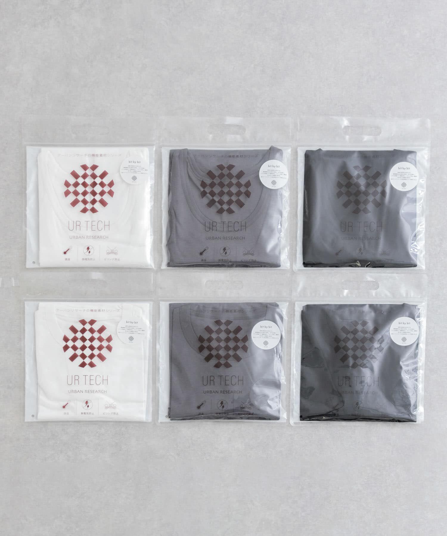 URBAN RESEARCH「『UR TECH』クルーネックTシャツ」|Tシャツ・カットソー|