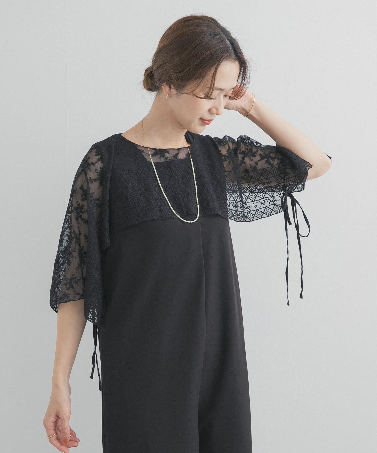 URBAN RESEARCH DOORS「2WAYレースカバー」|ストール|