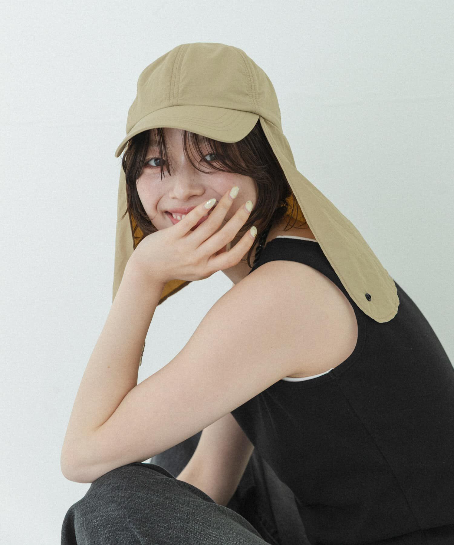 Sonny Label 「UVカットサンシェードハット」|キャップ・キャスケット|