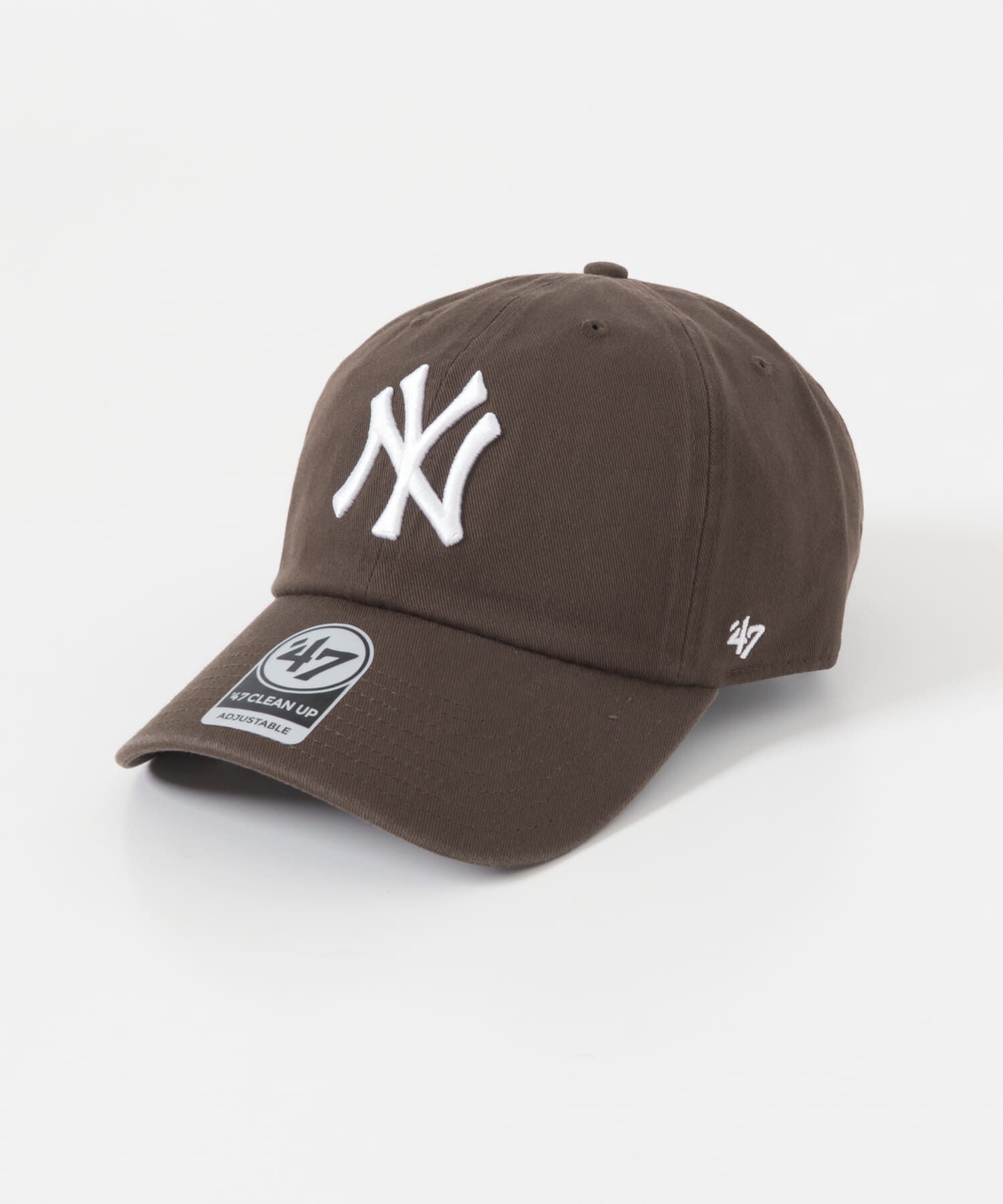 SENSE OF PLACE by URBAN RESEARCH「『WEB/一部店舗限定』FORTY SEVEN　47 CLEAN UP YANKEES」|キャップ・キャスケット|ブラウン
