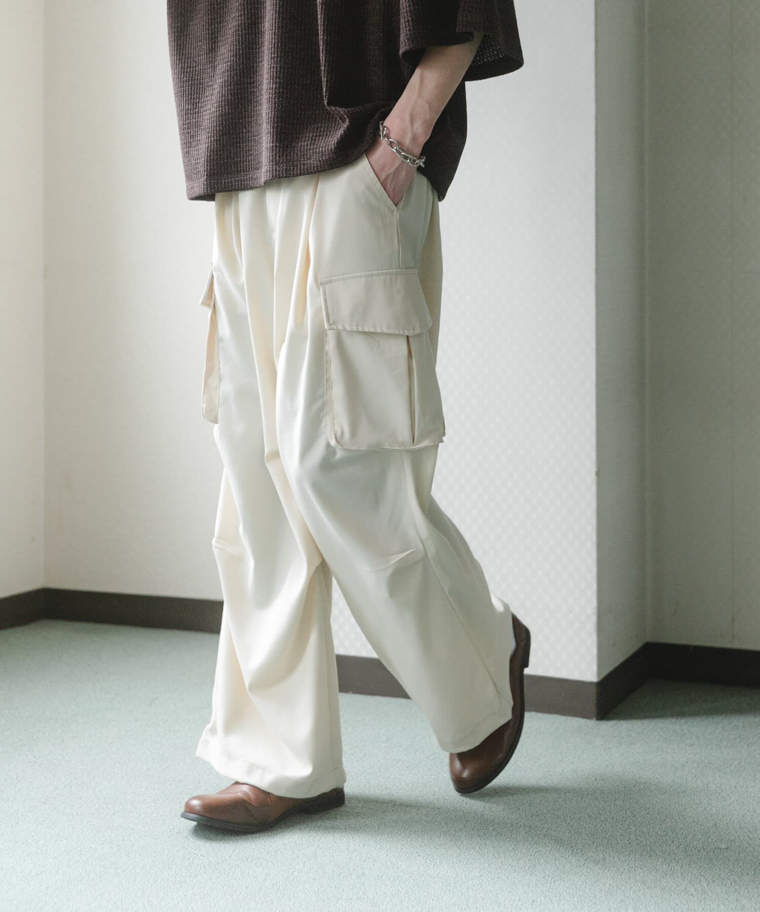 SENSE OF PLACE by URBAN RESEARCH「ワイドカーゴパンツ」|その他|