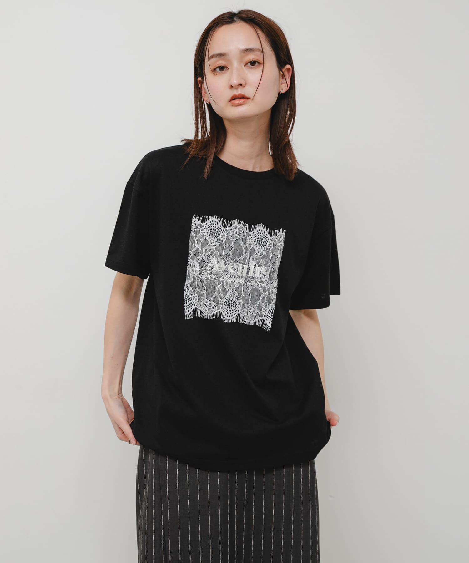 SENSE OF PLACE by URBAN RESEARCH「レースロゴTシャツ」|Tシャツ・カットソー|