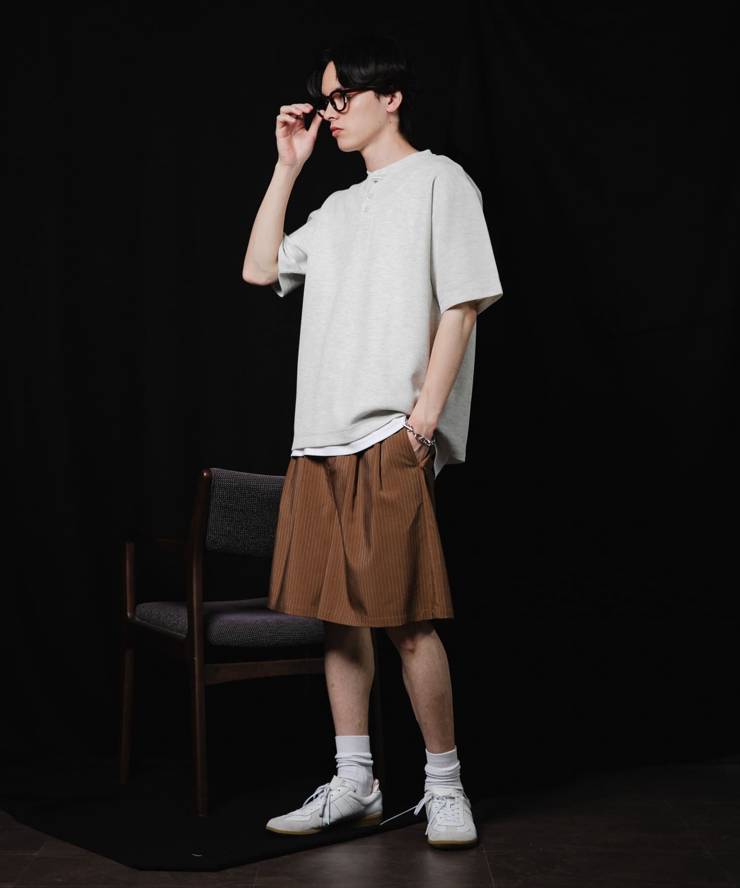 SENSE OF PLACE by URBAN RESEARCH「ヘンリーネックカノコプルオーバー」|Tシャツ・カットソー|