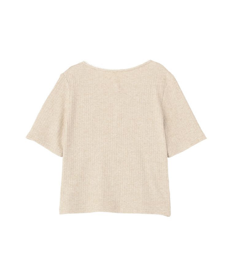 earth music&ecology「チェーンリブラメカットソー」|Tシャツ・カットソー|