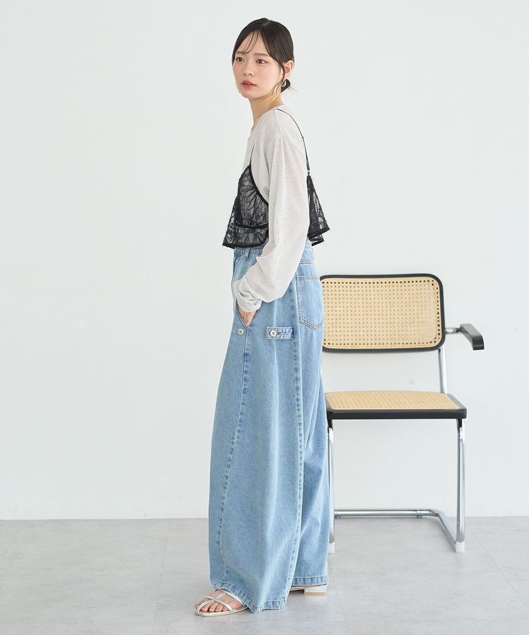 earth music&ecology「シアーワッフルプルオーバー」|Tシャツ・カットソー|