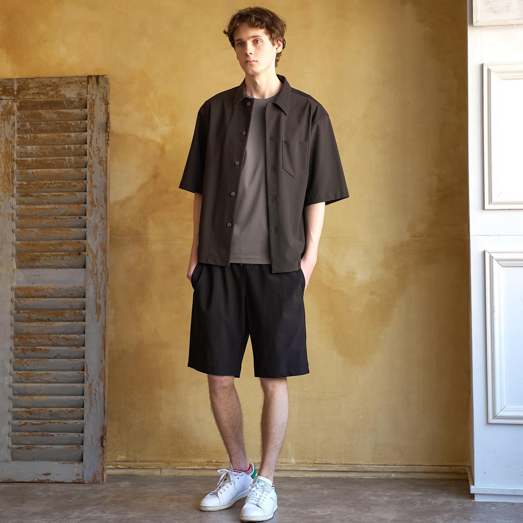 DRESSTERIOR「【接触冷感/UVカット/ウォッシャブル/Safari5月号掲載】AIRTOOL ハーフスリーブシャツ」|シャツ・ブラウス|