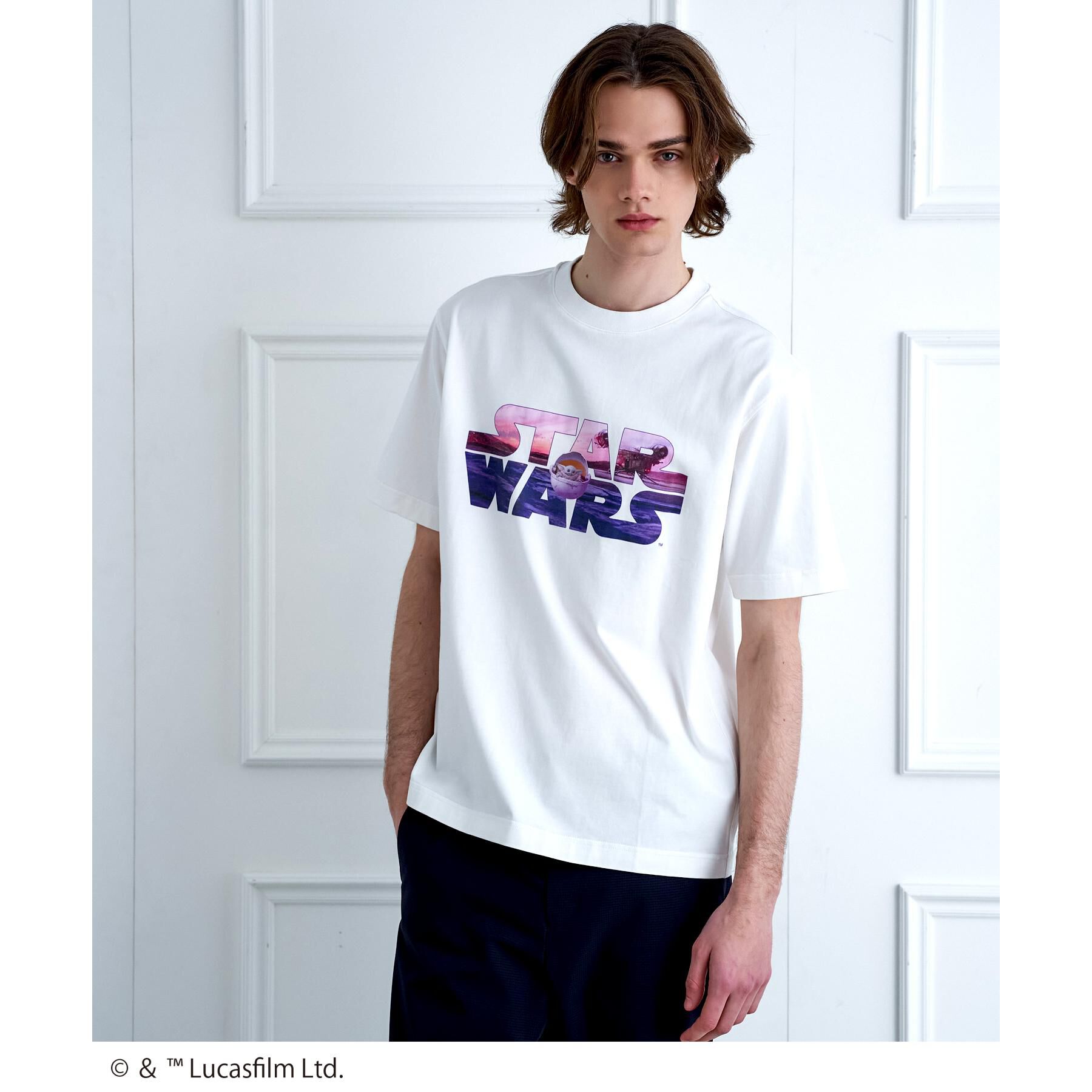 DRESSTERIOR「【接触冷感】STAR WARS ロゴTシャツ」|Tシャツ・カットソー|