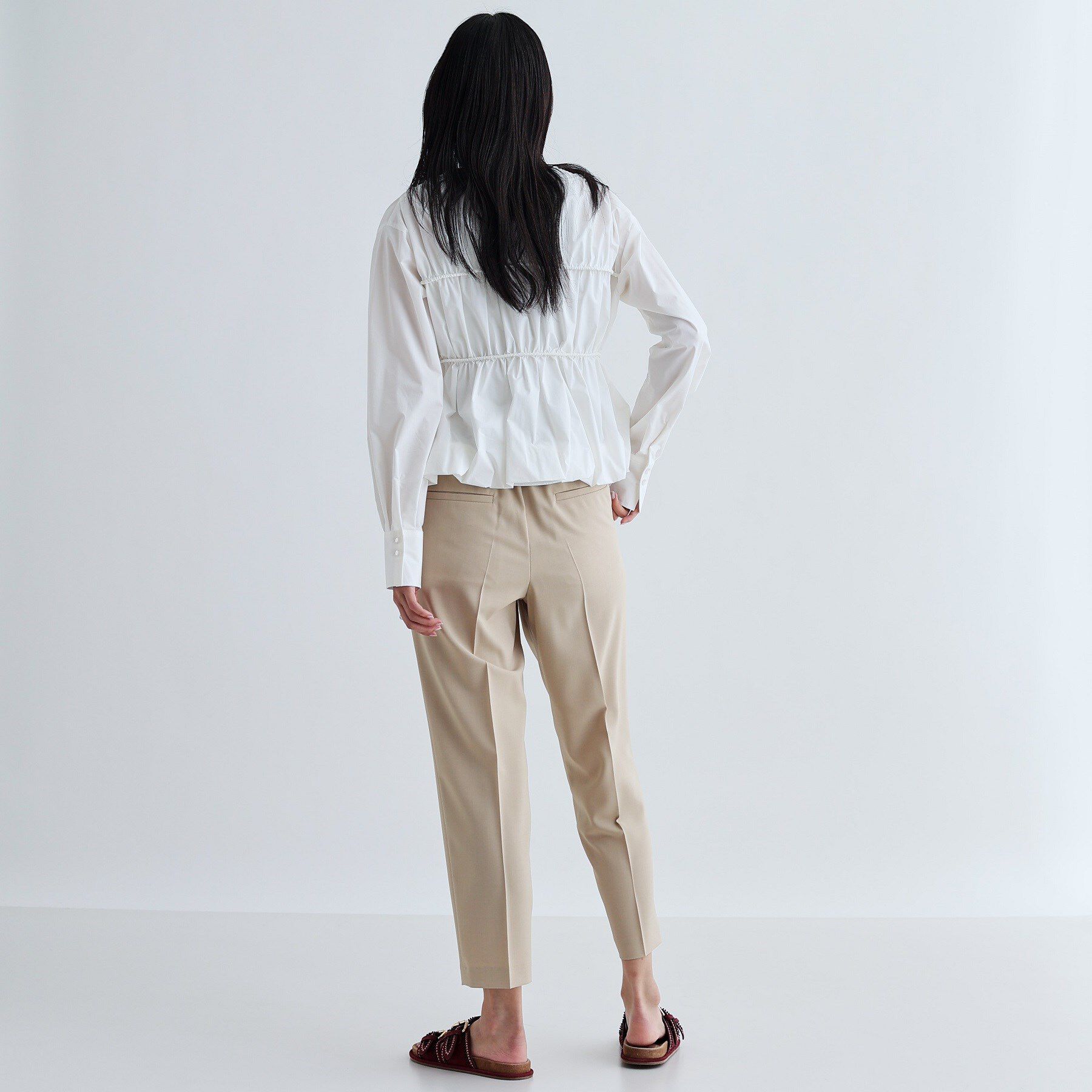 GALLEST「【接触冷感／セットアップ対応】イージーテーパードパンツ【通勤・セレモニー】」|その他|