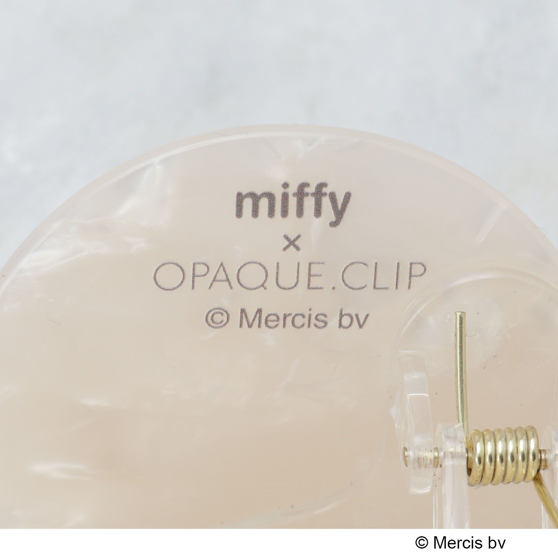 OPAQUE.CLIP「◆【miffy】フェイス型シェル調ヘアクリップ」|その他|