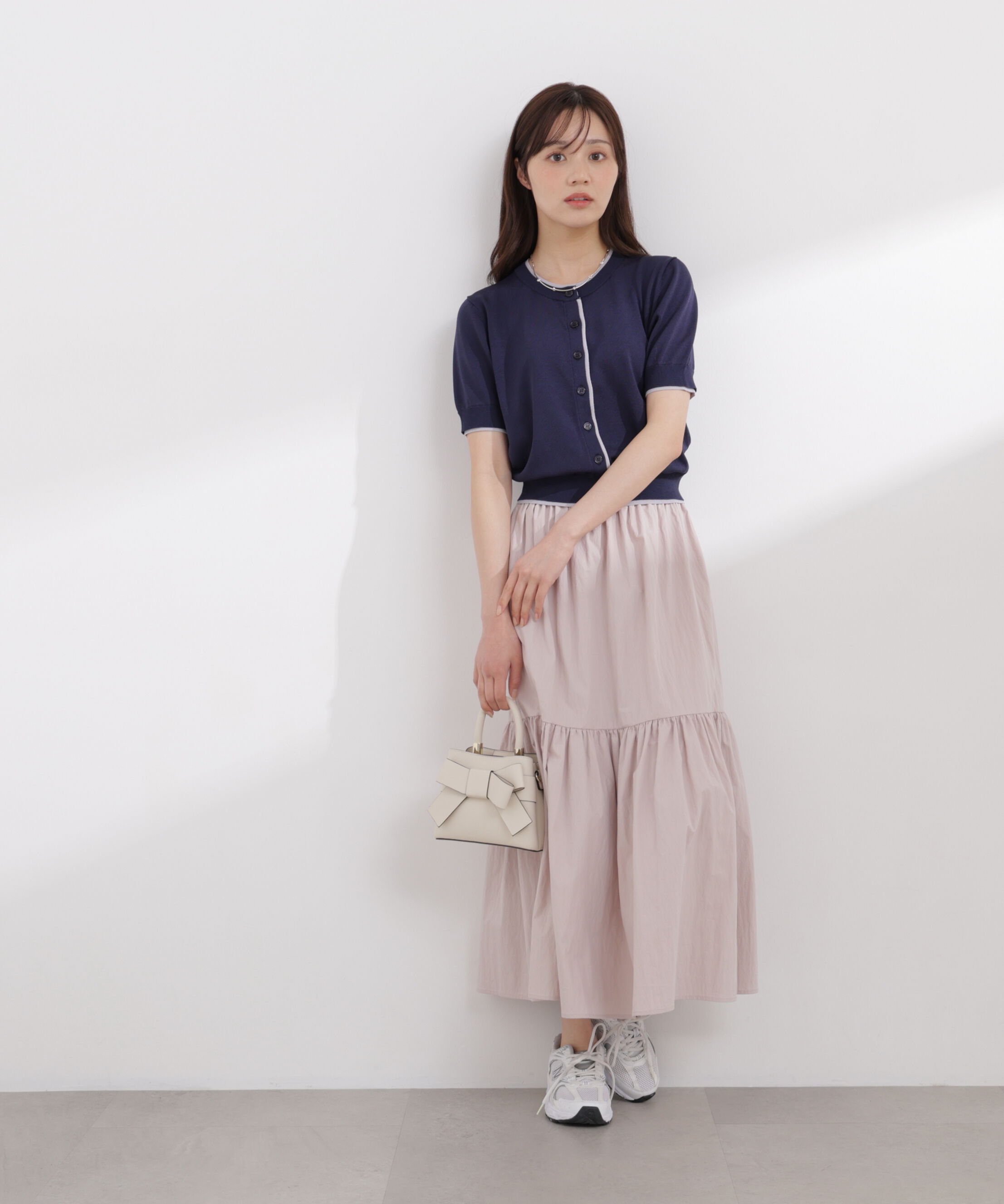 PROPORTION BODY DRESSING「タフタギャザースカート 26SS」|スカート|