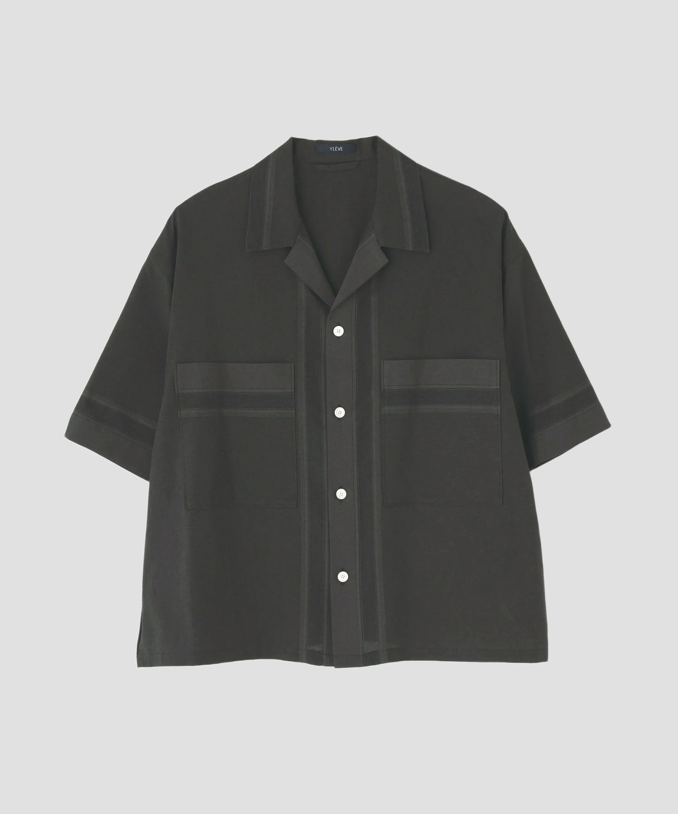 YLEVE 「YLEVE / DOBBY STRIPE CHAMBRAY SHIRT」|シャツ・ブラウス|