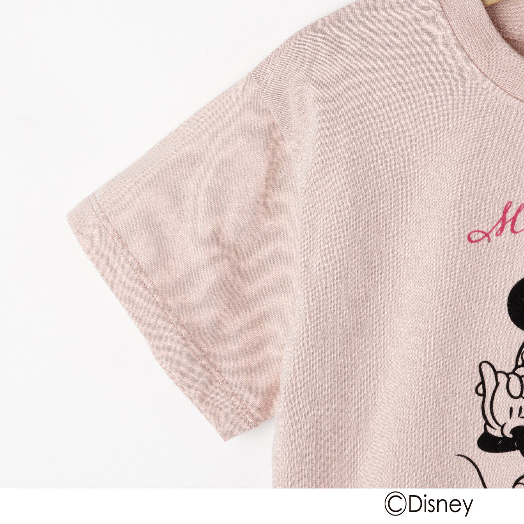 SHOO･LA･RUE「【Disney】フロッキー加工デザインTシャツ」|Tシャツ・カットソー|