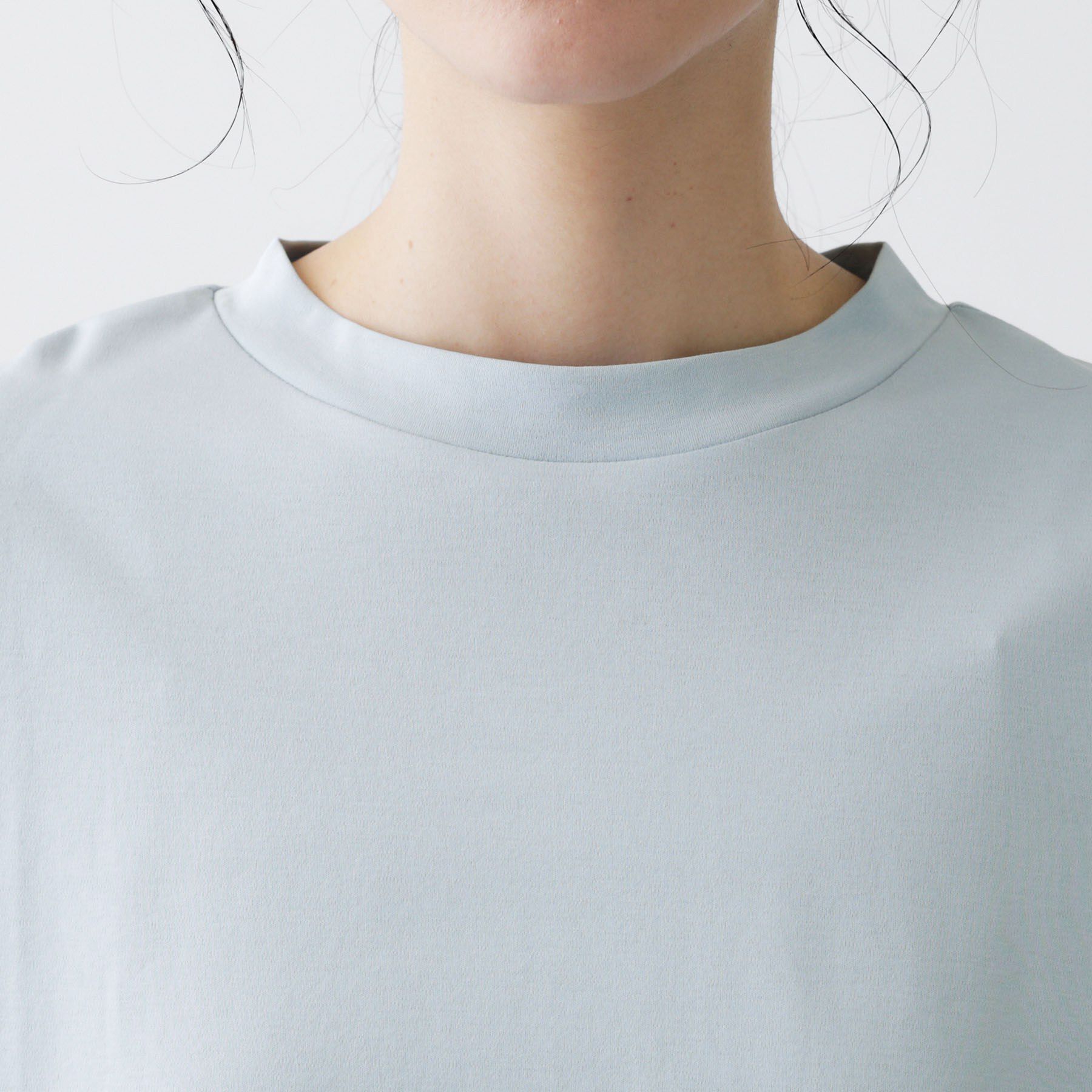 Dessin「【新色追加/体型カバー】美光沢カットソーボクシーシルエット」|Tシャツ・カットソー|