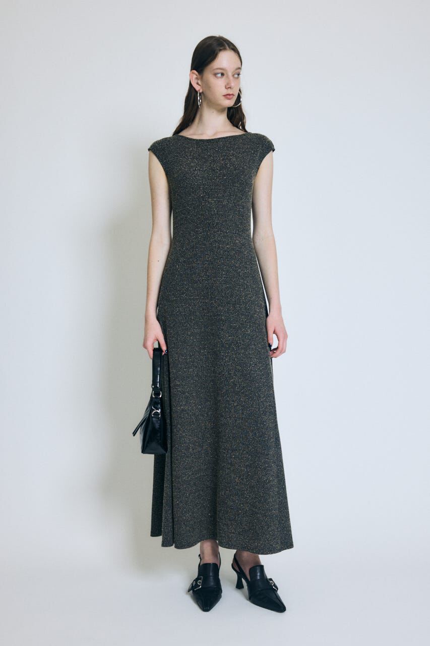 MOUSSY「BOUCLE TWEED ドレス」|ワンピース|