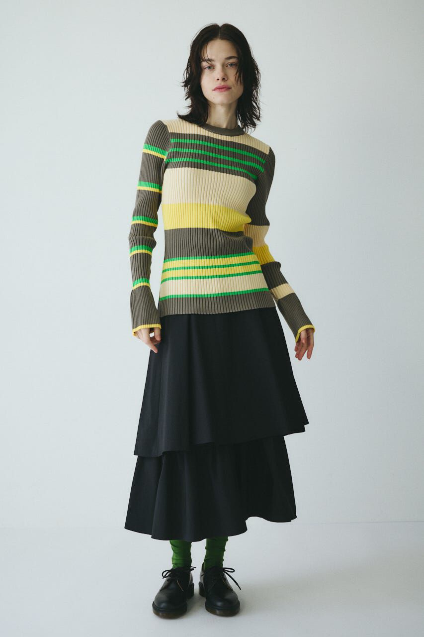 HeRIN.CYE「Double hem skirt」|スカート|