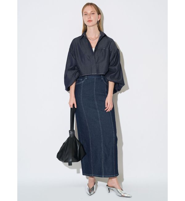 ELENDEEK「DENIM I-LINE SK」|スカート|