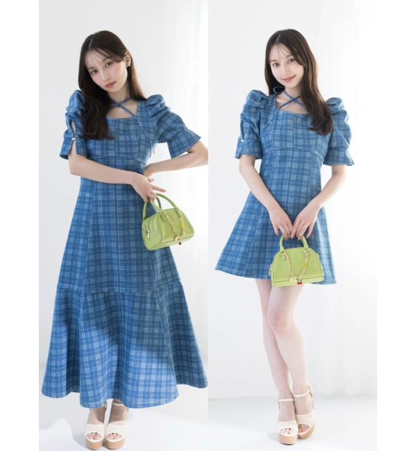 dazzlin「【再生産分】2WAYスイッチングステッチワンピース」|ワンピース|ミックス