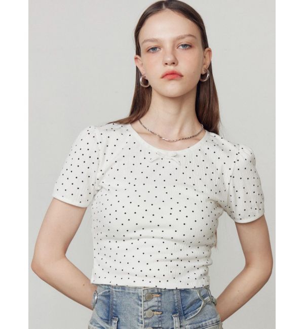 EMODA「ミニリボントップス」|Tシャツ・カットソー|