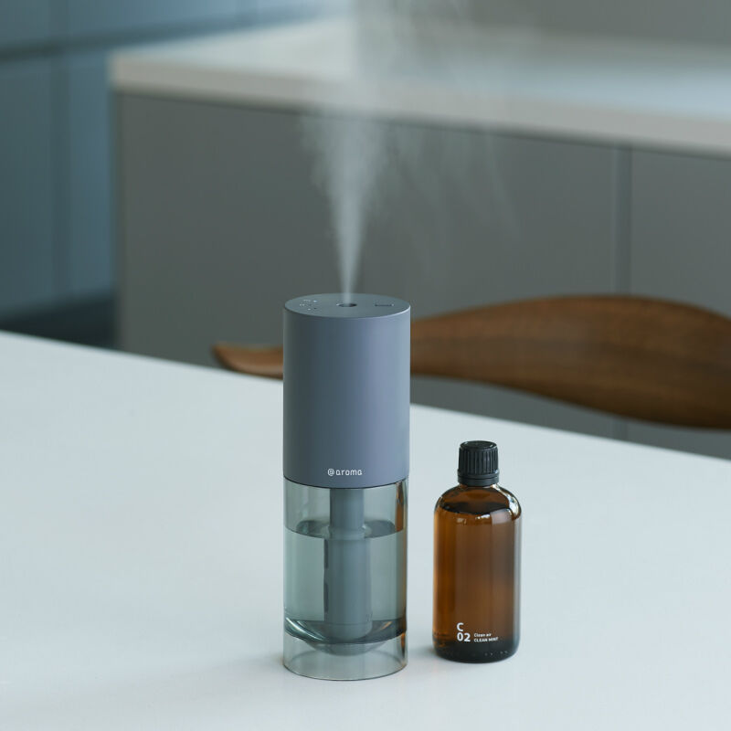 アットアロマ「スリーピングサポート ピエゾアロマオイル 100ml ディープブレス （ウッドブレンド） 」|アロマ・ルームフレグランス|