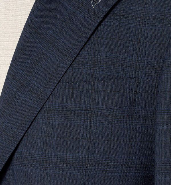 UNITED ARROWS green label relaxing「REDA グレンチェック 3B HXD スーツジャケット」|スーツ|