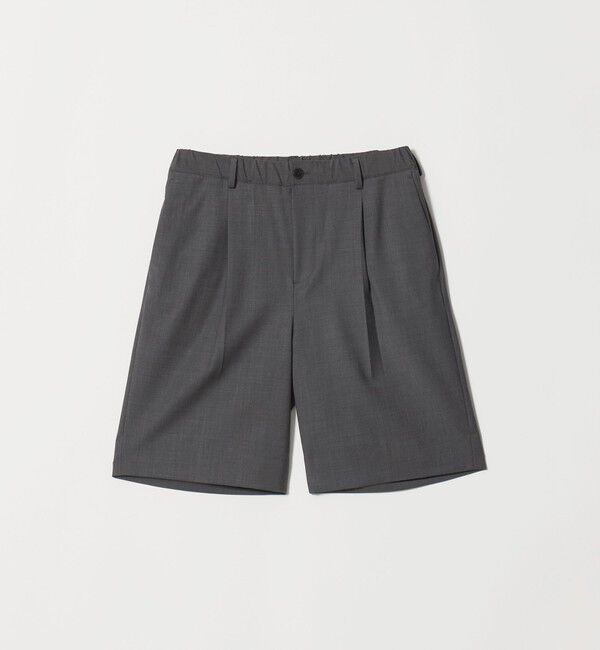 BEAUTY&YOUTH UNITED ARROWS「ウーステッド リラックス イージー ショーツ ウォッシャブル」|その他|DK.GRAY