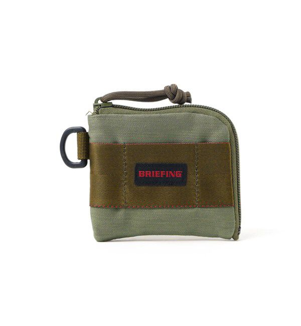 BEAMSBOY「【別注】BRIEFING / コイン パース &rdquo;OLIVE&rdquo;」|ポーチ|CRAZY_OLIVE