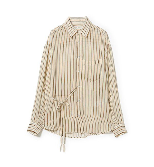 Demi-Luxe BEAMS 「CMMN SWDN / Kali ストライプ シャツ」|シャツ・ブラウス|