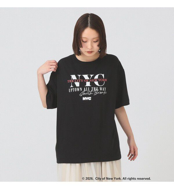 Ray BEAMS 「GOOD ROCK SPEED / NYC 半袖 Tシャツ」|Tシャツ・カットソー|BLACK