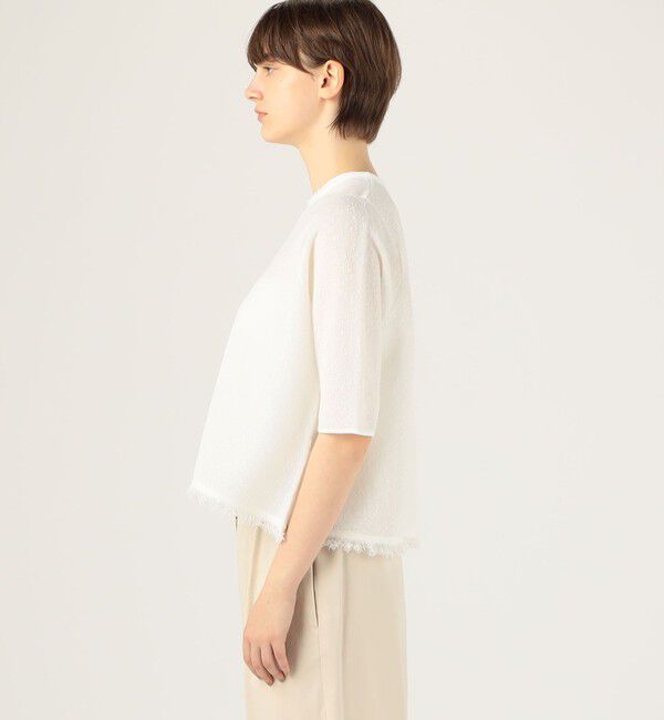 Ballsey「ダブルフェイスノット ワイドプルオーバー」|ニット・セーター|