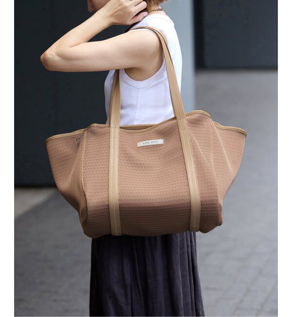 IENA「qbag paris/キューバッグ パリ NEST ZIP L バッグ」|トートバッグ|