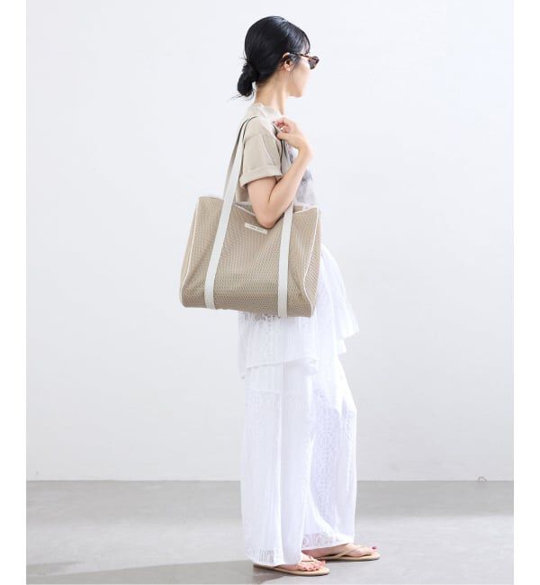 IENA「qbag paris/キューバッグ パリ NEST ZIP L バッグ」|トートバッグ|