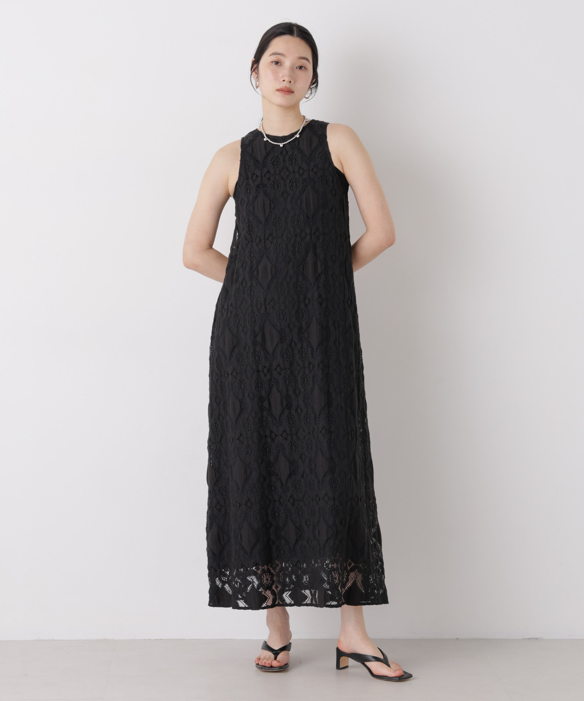 nano･universe「made in india レースアメスリワンピース」|ワンピース|