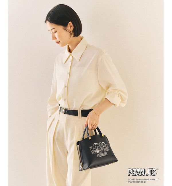 ROPE「【E'POR&times;PEANUTS】別注 Y BAG Mini」|ハンドバッグ|