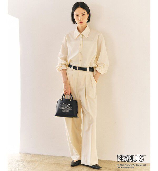 ROPE「【E'POR&times;PEANUTS】別注 Y BAG Mini」|ハンドバッグ|