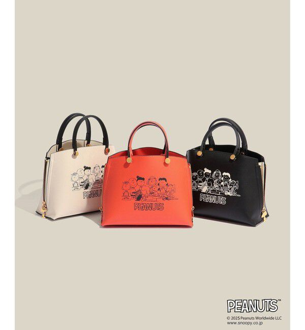 ROPE「【E'POR&times;PEANUTS】別注 Y BAG Mini」|ハンドバッグ|