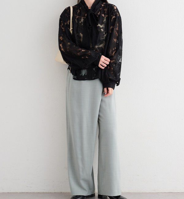  「【セットアップ対応/S.Mサイズ展開】B シャンブレーラップスラックス」|その他|
