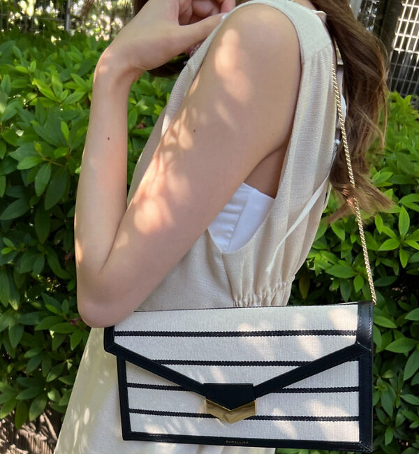 Rouge vif「【DEMELLIER/デメリエー】LondonClutch クラッチバッグ」|クラッチバッグ|